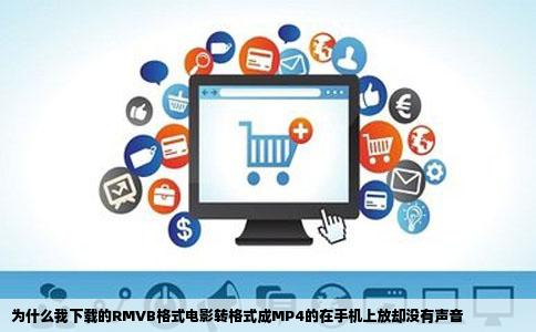 为什么我下载的RMVB格式电影转格式成MP4的在手机上放却没有声音