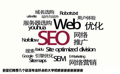 前辈们推荐几个动漫专业好点的大学吧感谢谢谢谢谢谢谢