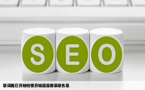 歌词我已开始怜惜开始漫漫着急歌名是