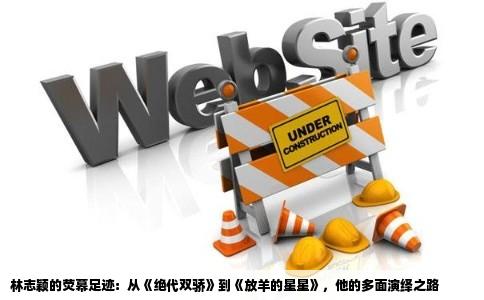 林志颖的荧幕足迹：从《绝代双骄》到《放羊的星星》，他的多面演绎之路