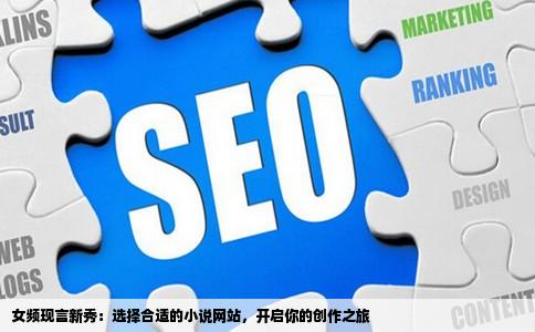 女频现言新秀：选择合适的小说网站，开启你的创作之旅