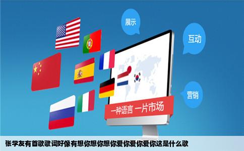 张学友有首歌歌词好像有想你想你想你爱你爱你爱你这是什么歌