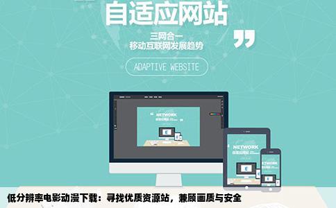 低分辨率电影动漫下载：寻找优质资源站，兼顾画质与安全