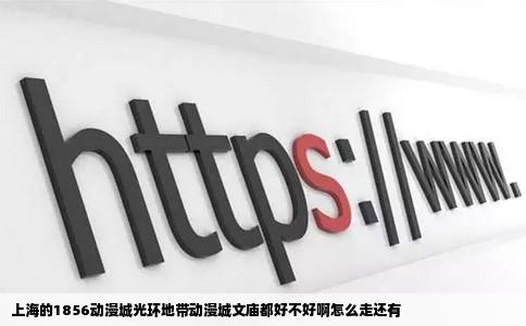 上海的1856动漫城光环地带动漫城文庙都好不好啊怎么走还有