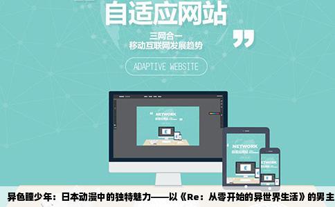 异色瞳少年：日本动漫中的独特魅力——以《Re：从零开始的异世界生活》的男主角雷姆为例