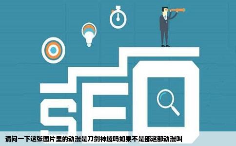 请问一下这张图片里的动漫是刀剑神域吗如果不是那这部动漫叫