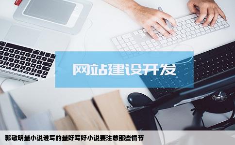 郭敬明最小说谁写的最好写好小说要注意那些情节