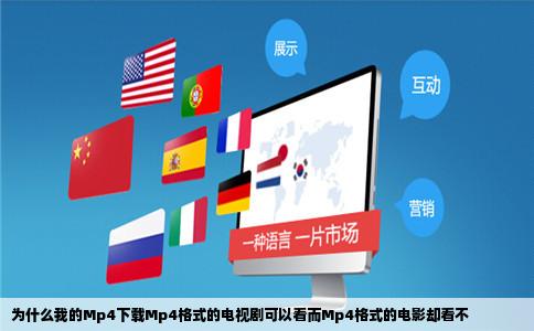 为什么我的Mp4下载Mp4格式的电视剧可以看而Mp4格式的电影却看不