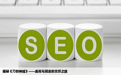 揭秘《刀剑神域》——虚拟与现实的交织之旅