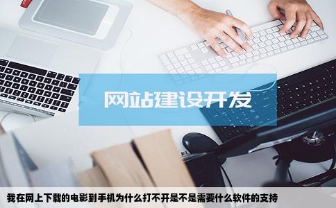 我在网上下载的电影到手机为什么打不开是不是需要什么软件的支持
