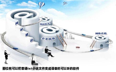 那位有可以把普通txt小说文件变成语音的可以听的软件
