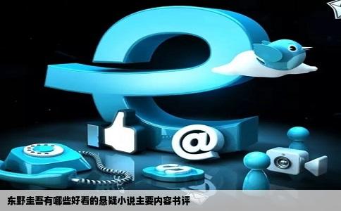 东野圭吾有哪些好看的悬疑小说主要内容书评