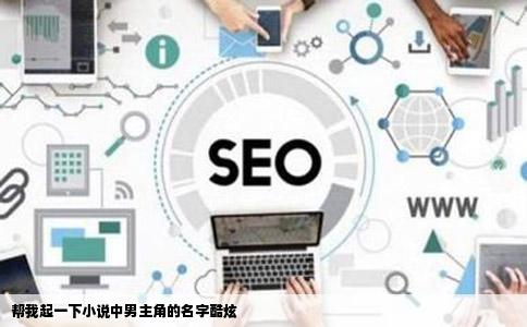 帮我起一下小说中男主角的名字酷炫