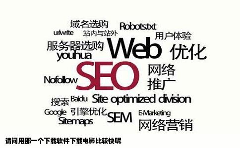 请问用那一个下载软件下载电影比较快呢