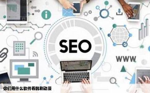 你们用什么软件看韩剧动漫
