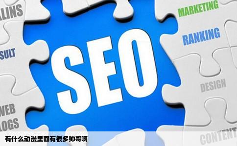 有什么动漫里面有很多帅哥啊