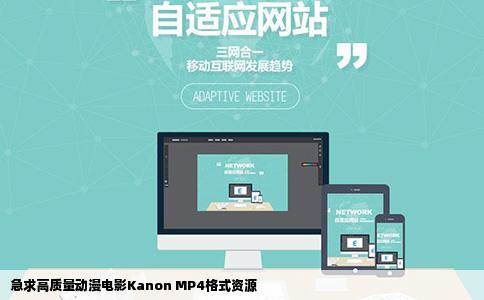 急求高质量动漫电影Kanon MP4格式资源