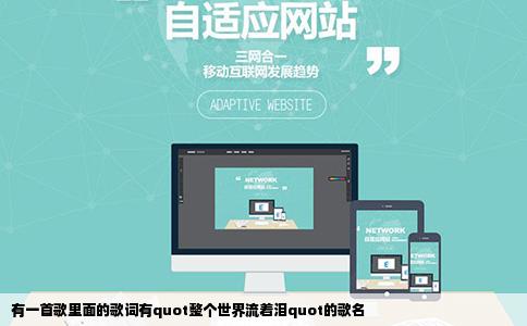 有一首歌里面的歌词有quot整个世界流着泪quot的歌名