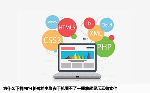 为什么下载MP4格式的电影在手机看不了一播放就显示无效文件