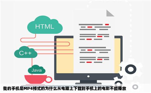 我的手机是MP4格式的为什么从电脑上下载到手机上的电影不能播放