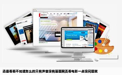 迅雷看看不知道怎么的只有声音没有画面网页看电影一点没问题就