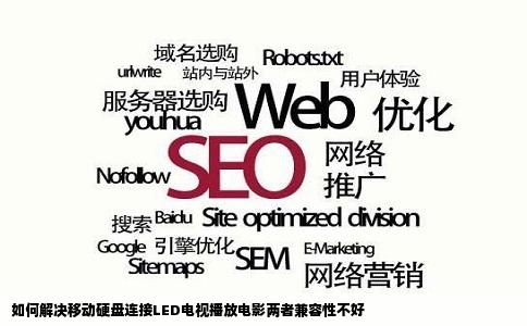 如何解决移动硬盘连接LED电视播放电影两者兼容性不好