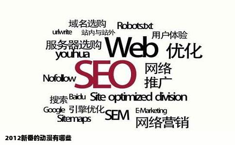 2012新番的动漫有哪些