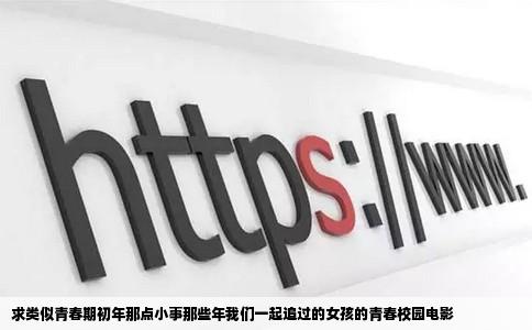 求类似青春期初年那点小事那些年我们一起追过的女孩的青春校园电影