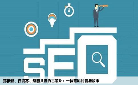 郑伊健、任贤齐、赵薇共演的古装片：一抹背影的背后故事