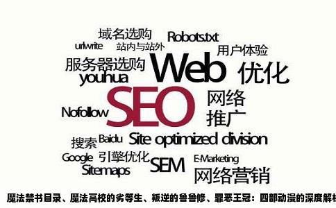 魔法禁书目录、魔法高校的劣等生、叛逆的鲁鲁修、罪恶王冠：四部动漫的深度解析