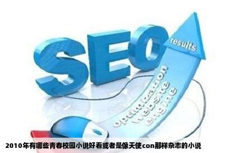 2010年有哪些青春校园小说好看或者是像天使con那样杂志的小说