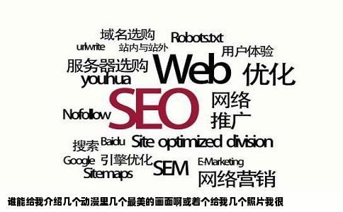 谁能给我介绍几个动漫里几个最美的画面啊或着个给我几个照片我很