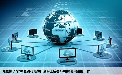 电视佩了个3D眼镜可是为什么带上后看3d电影和没带的一样
