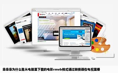 急急急为什么我从电脑里下载的电影rmvb格式通过转换器在电视里播