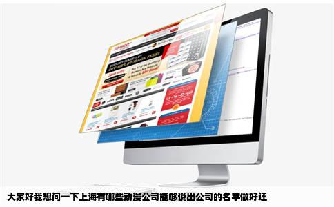 大家好我想问一下上海有哪些动漫公司能够说出公司的名字做好还