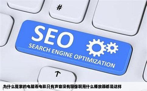 为什么我家的电脑看电影只有声音没有图像啊用什么播放器都是这样